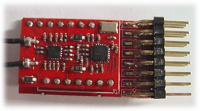 FlyDream 2.4GHz receiver PCB